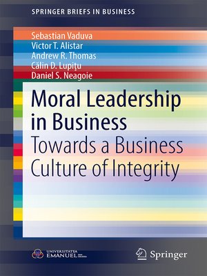 cover image of Moral Leadership in Business